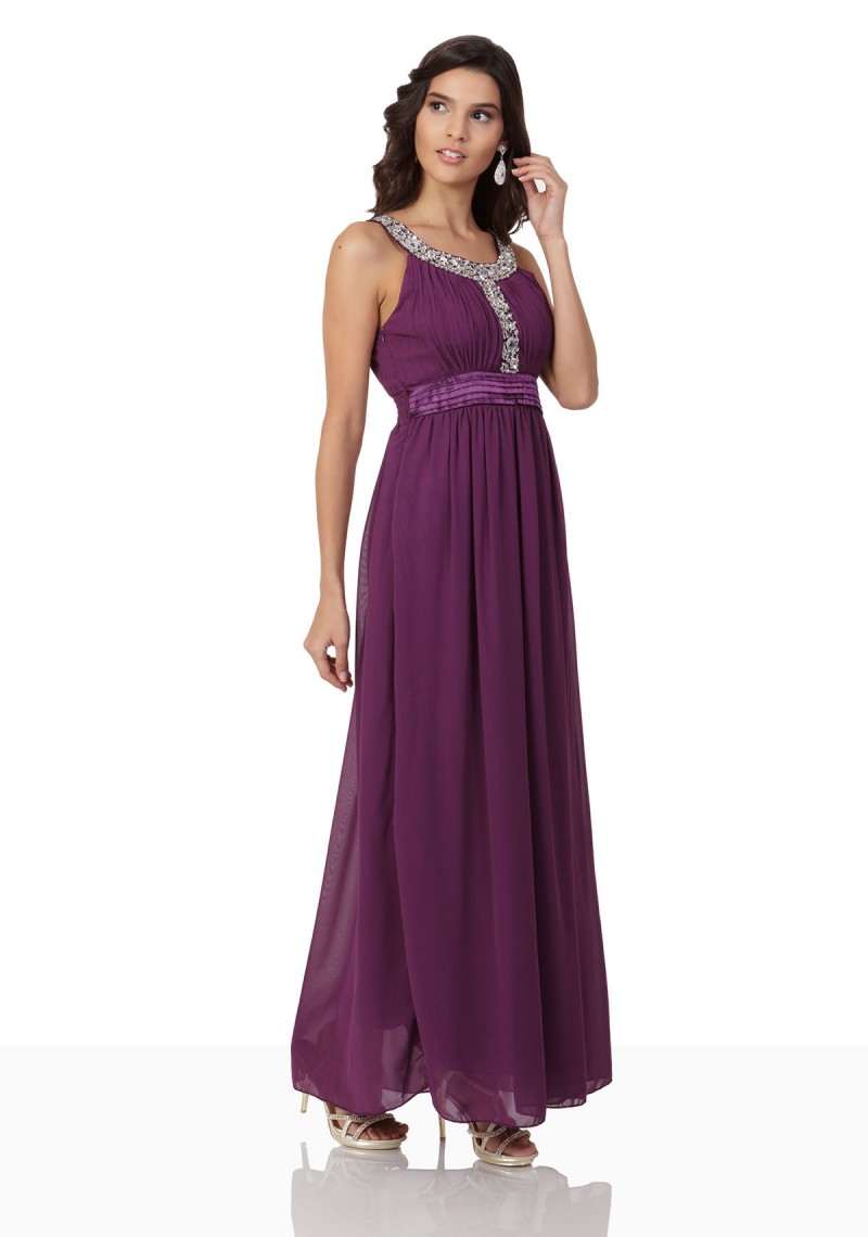 Abendkleid in Lila mit ✮Strassbesatz✮ ✓VIP Dress ✓ Abendkleid in Lila mit ✮Strassbesatz✮ ✓VIP Dress ✓