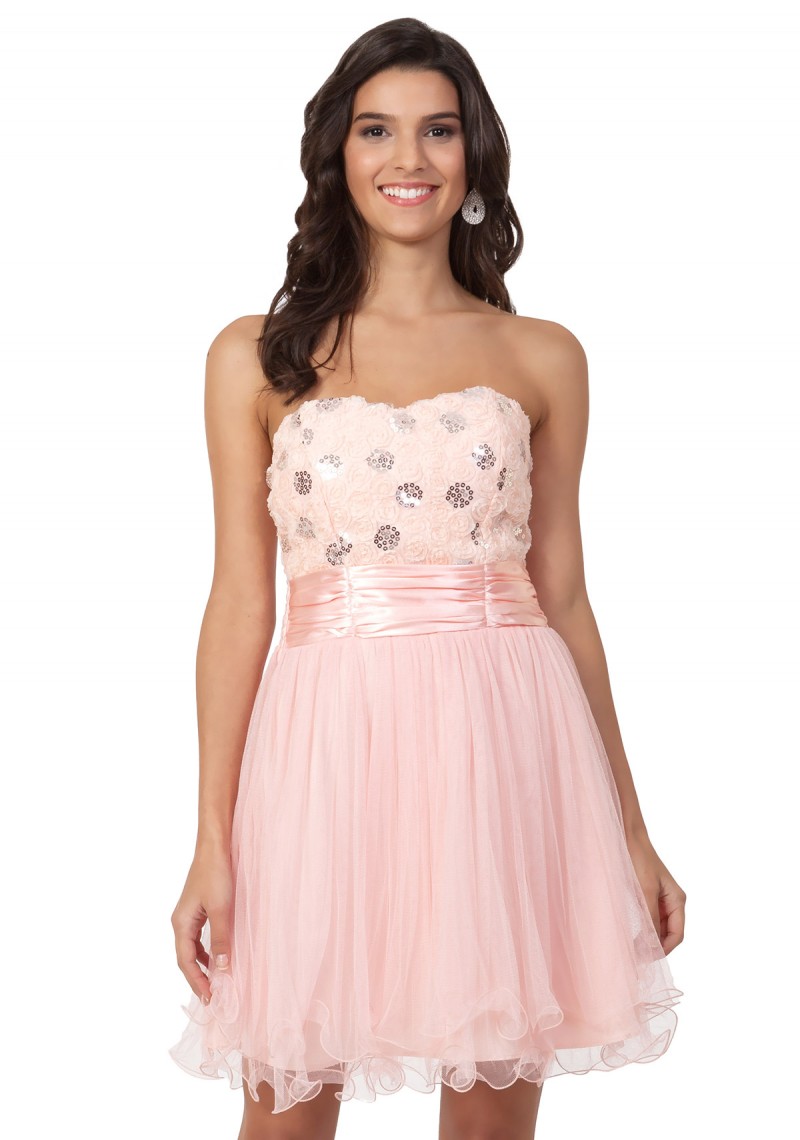 Bandeau Kleid Befestigen