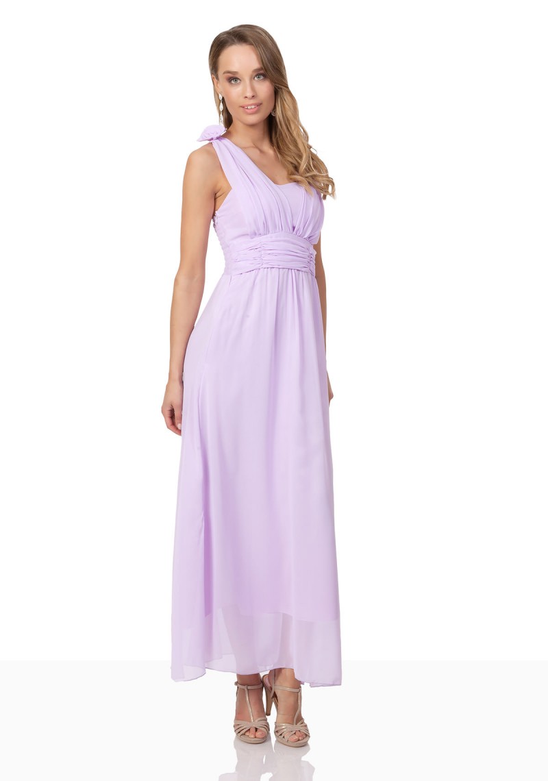 Zweilagiges Abendkleid in Flieder ➔ günstig online bestellen ✮
