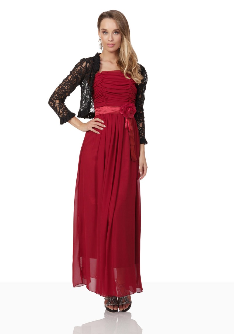 Stilvoller Bolero in klassischem Schwarz ♥ aus Spitze